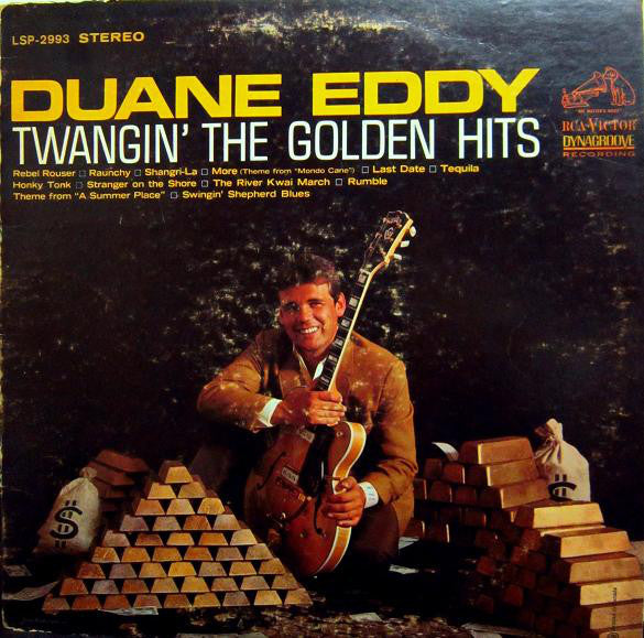 Duane Eddy ‎– Twangin' The Golden Hits -1965- Rock & Roll (vinyl)