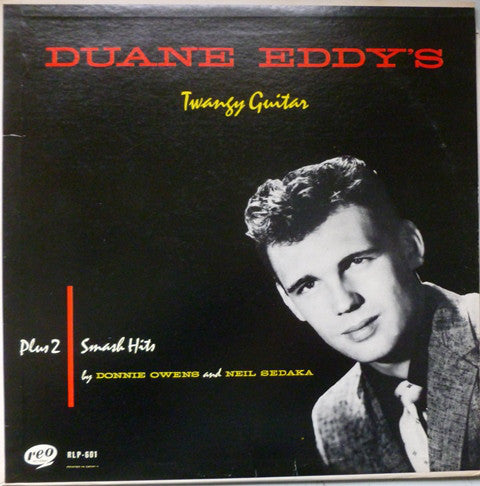Duane Eddy With Guest Artists Donnie Owens and Neil Sedaka ‎– Duane Eddy's Twangy Guitar (Rare Vinyl)