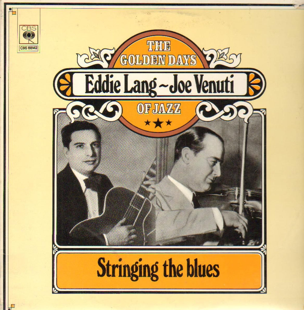 Eddie Lang - Joe Venuti ‎– Stringing The Blues-1975-2 lps-  Dixieland, Swing Jazz (vinyl)