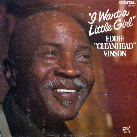 Eddie "Cleanhead" Vinson ‎– I Want A Little Girl -1981-  Jazz LP, Red Vinyl