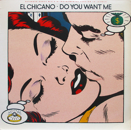 El Chicano ‎– Do You Want Me -1983 -  Latin, Funk / Soul ( Demo Vinyl )