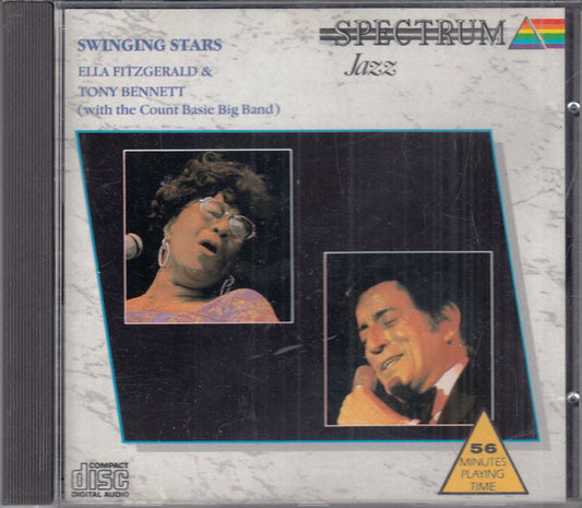 Ella Fitzgerald, Tony Bennett, Count Basie Big Band ‎– Swinging Stars - 20 Great Performances - MUSIC CD