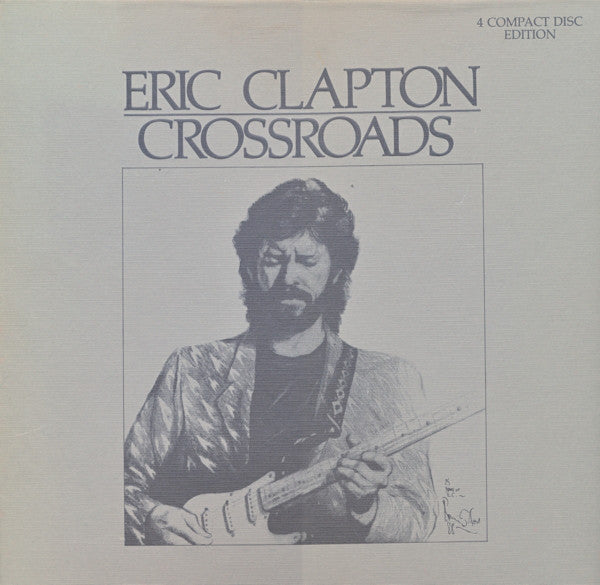 Eric Clapton ‎– Crossroads -1988- Rock, Blues Style: Classic Rock ( 4 CD Set) With Booklet