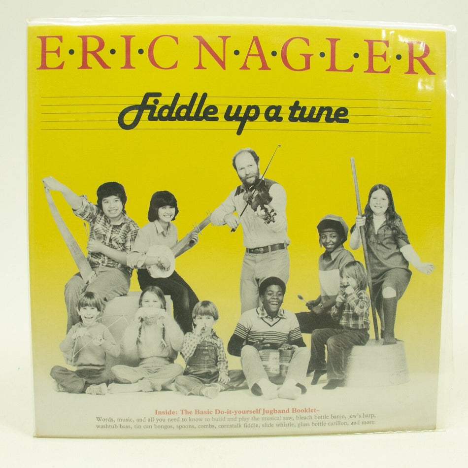 Eric Nagler – Fiddle Up A Tune - 1982-Children's, Folk, World, & Country (Vinyl) with Do It Yourself Book