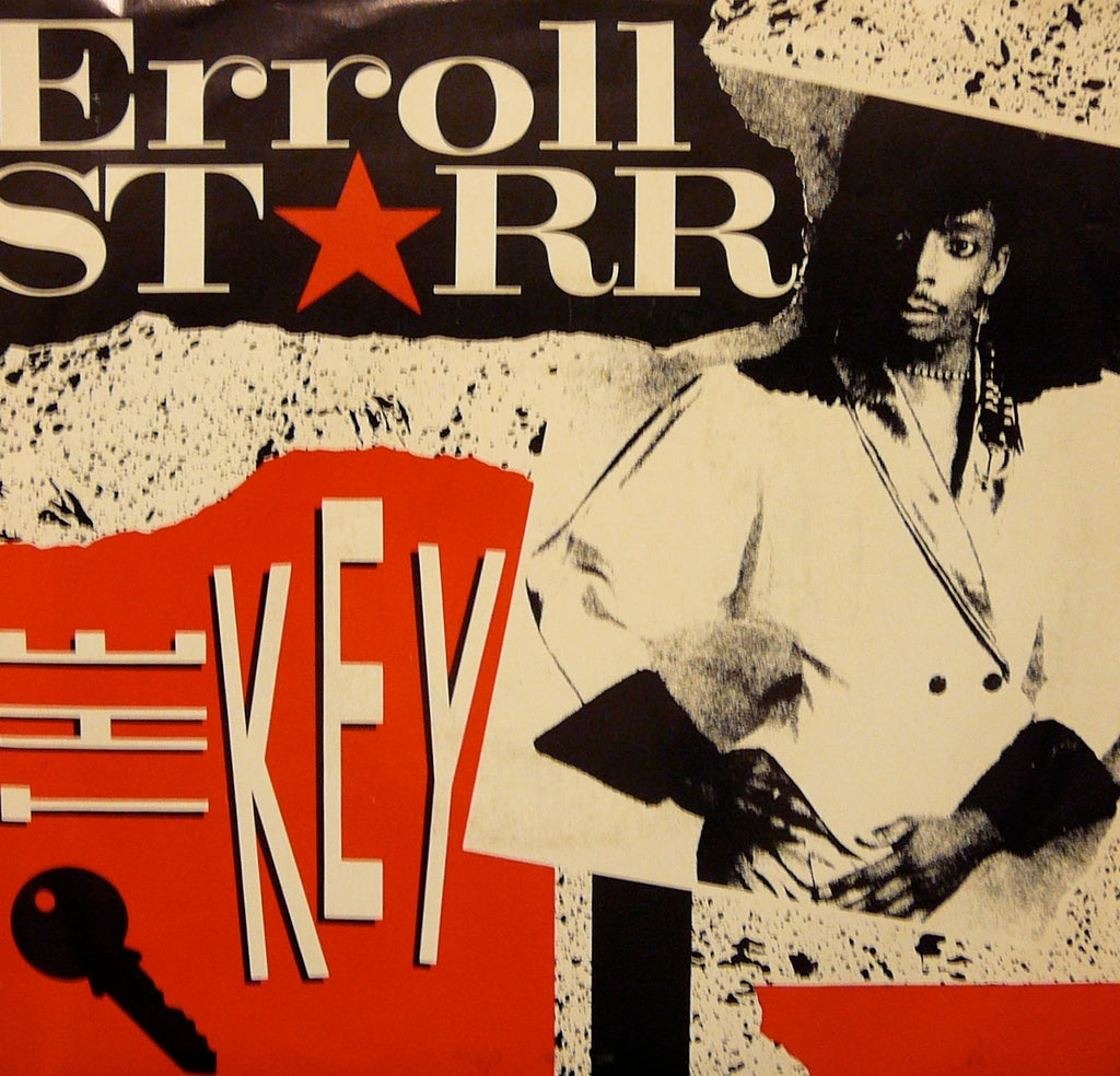 Erroll Starr ‎– The Key -1986- RnB/Swing (vinyl) Vinyl, 12", 45 RPM