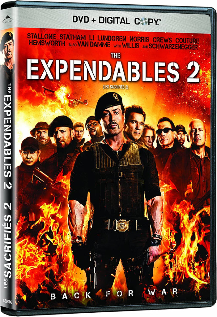 The Expendables 2 / Les Sacrifices 2 (2012) [DVD + Digital Copy] [DVD] Mint Used