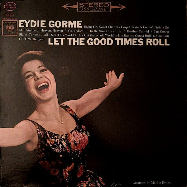 Eydie Gorme* – Let The Good Times Roll. - 1963 - Funk / Soul, Pop , Gospel (Vinyl) Near Mint