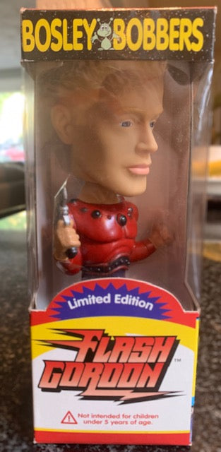 BOSLEY BOBBER FLASH GORDON BOBBLE HEAD LIMITED EDITION BRAND NEW * LONG RETIRED* New