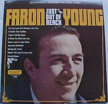 Faron Young ‎– Just Out Of Reach - 1967-Rock, Folk, World, & Country (vinyl)