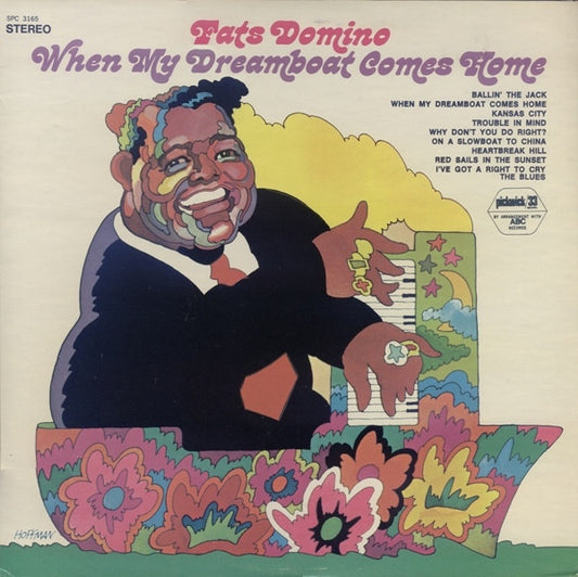 Fats Domino ‎– When My Dreamboat Comes Home -1973 - Blues Rock, Rock & Roll, Rhythm & Blues (vinyl)