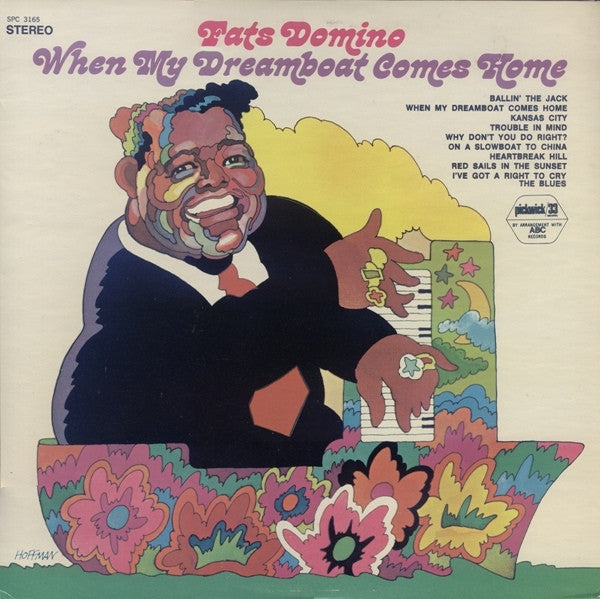 Fats Domino ‎– When My Dreamboat Comes Home -1973 - Blues Rock, Rock & Roll, Rhythm & Blues (vinyl)