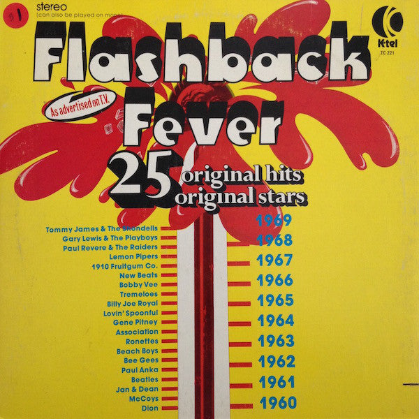 Flashback Fever -1985-Pop Rock, Classic Rock - Byrds , Beatles,Lovin Spoonful ++ (vinyl)
