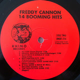 Freddy Cannon ‎– 14 Booming Hits - 1982-Rock & Roll (vinyl)