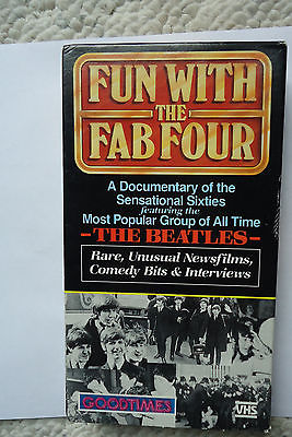 Fun With the Fab Four  - (The Beatles ) VHS -Used