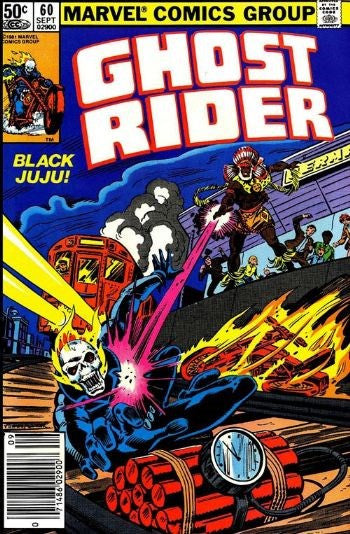 GHOST RIDER #60 Black Juju !