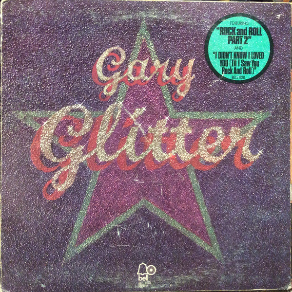 Gary Glitter ‎– Glitter - 1972- Glam, Rock & Roll (vinyl)