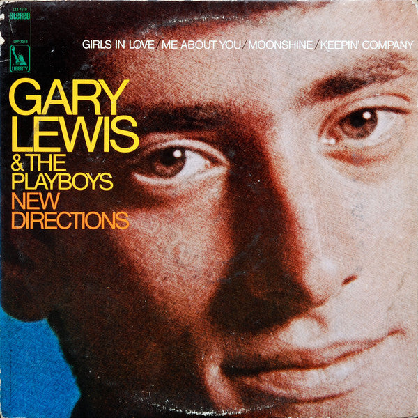 Gary Lewis & The Playboys ‎– New Directions  -1967 Pop Rock (vinyl)