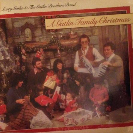 Larry Gatlin & The Gatlin Brothers Band‎– A Gatlin Family Christmas -1982-Christmas,Contry,Folk (vinyl)