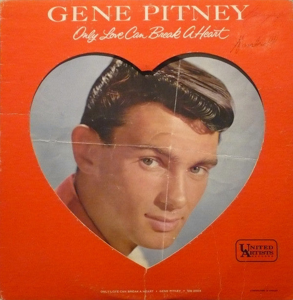 Gene Pitney ‎– Only Love Can Break A Heart -1962- Pop Vocal (Rare Vinyl)