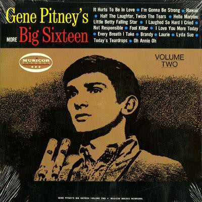 Gene Pitney ‎– Gene Pitney's More Big Sixteen -1965 (rare) Vinyl
