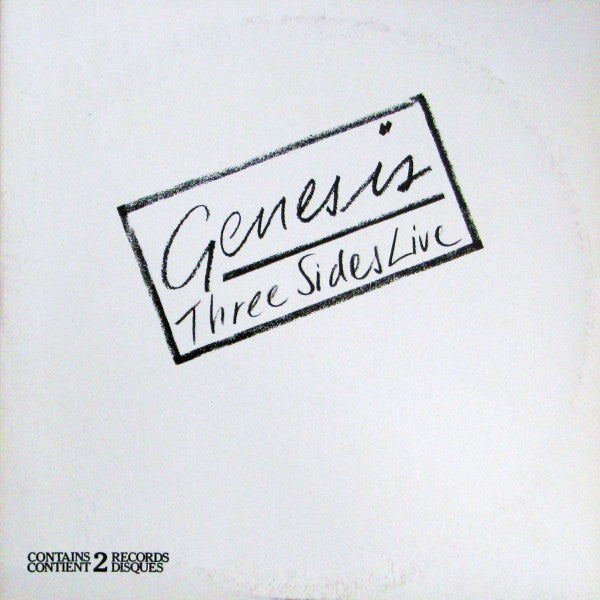 Genesis ‎– Three Sides Live - (2 LPS) 1982 Prog rock ( CLEARANCE VINYL ) ONLY ONE OF TWO ALBUMS
