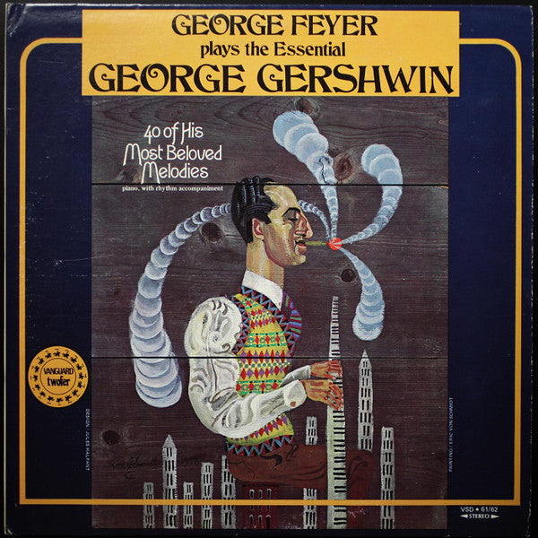 George Feyer ‎– Plays The Essential George Gershwin - 2 lps - 1974- Classical, Folk, World, & Country, Stage & Screen (vinyl)