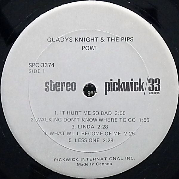 Gladys Knight & The Pips Pow! - 1975-Funk / Soul (Vinyl)