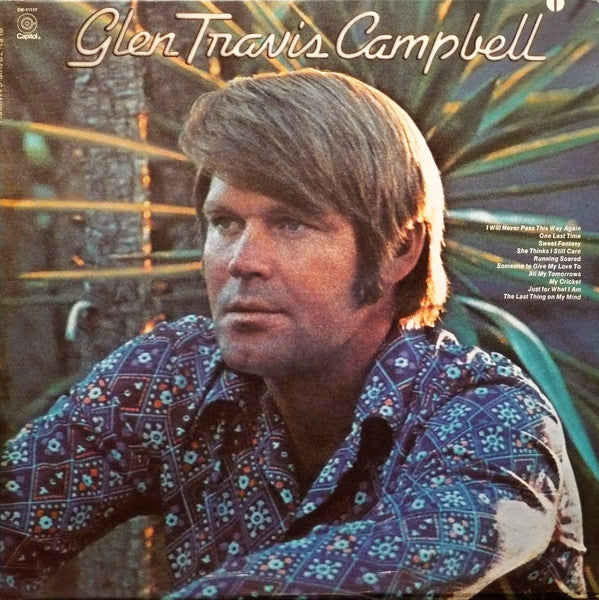 Glen Travis Campbell ‎– Glen Travis Campbell -1972- Folk, Country (Clearance Vinyl) Slight marks