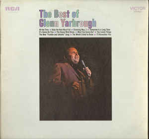 Glenn Yarbrough ‎– The Best Of Glenn Yarbrough -1970- Folk, World, & Country (vinyl)