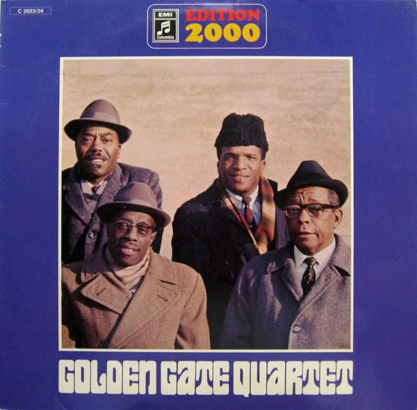 Golden Gate Quartet ‎– Golden Gate Quartet - 2 lps -  Jazz, Funk / Soul, Blues , Gospel Swing (Rare German Vinyl)