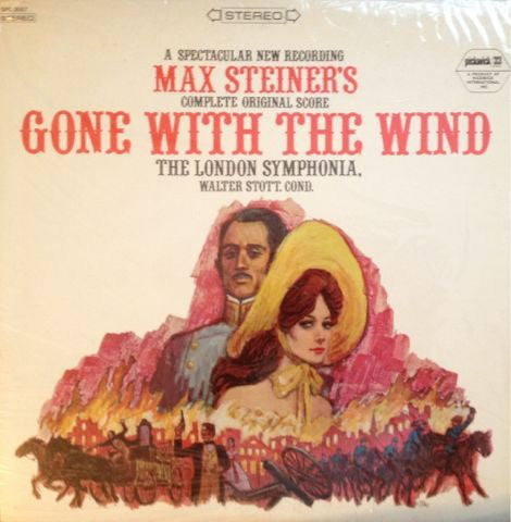 Gone With The Wind -The London Symphonia ‎– Max Steiner's Complete Original Score (vinyl)