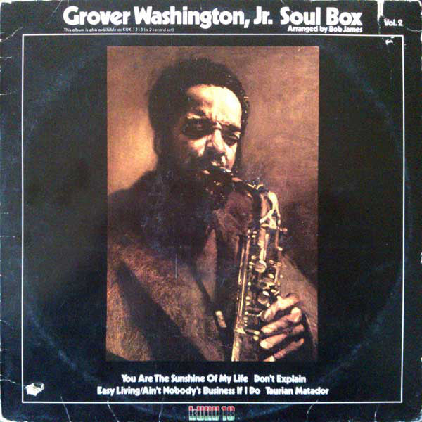 Grover Washington, Jr. ‎– Soul Box -1973- 2 lps - Jazz, Funk / Soul Style: Fusion, Funk (vinyl)  box is sprung