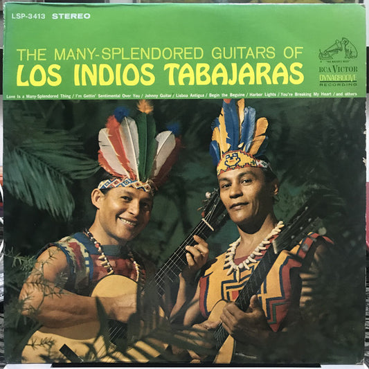 Los Indios Tabajaras – The Many-Splendored Guitars Of Los Indios Tabajaras - 1965- 	Pop, Folk, World, & Country (Vinyl)