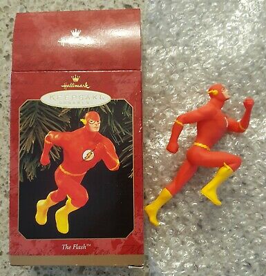 1998 Hallmark Keepsake DC Comics The Flash Christmas Ornament in Box