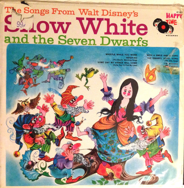 Happy Time Chorus & Orchestra ‎– The Songs From Walt Disney's Snow White and the Seven Dwarfs - Children's, Folk, World, & Country, Stage & Screen (vinyl)