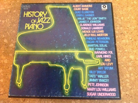 History Of Jazz Piano - 3 lp set - Jazz, Blues - 	Black And White Series ( various Jazz Musicians ! ) (vinyl)