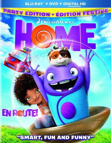 Home (Bilingual) [Blu-ray + DVD] Mint Used