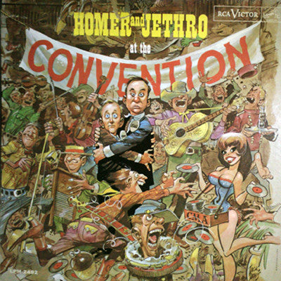 Homer And Jethro ‎– Homer And Jethro At The Convention - 1962- Comedy, Folk (Rare Vinyl)
