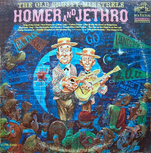 Homer And Jethro ‎– The Old Crusty Minstrels -1965 - Folk, World, & Country (Vinyl)