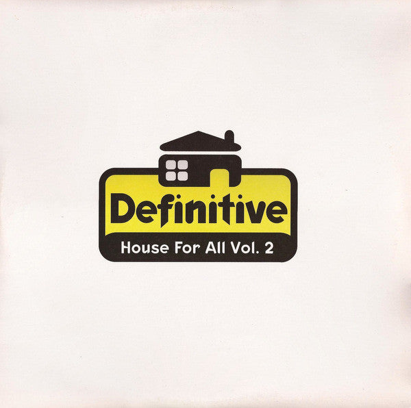 House For All Vol. 2 -1997- 2 lps -  House, Tech House, Disco (vinyl)