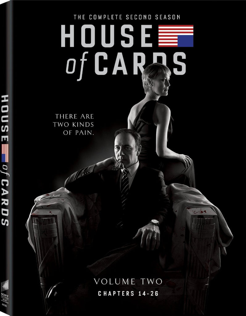 House of Cards: The Complete Second Season DVD Mint Used