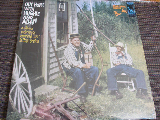Hughie And Allan ‎– Out Home With Hughie And Allan -1968-Non-Music , Comedy , Maritime (rare Vinyl)