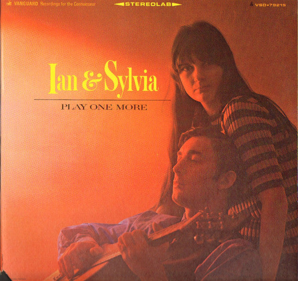 Ian & Sylvia – Play One More - 1966 Folk, World, & Country ( Rare Vinyl ) note cover has a name on it