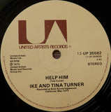 Ike & Tina Turner ‎–  Nutbush City Limits - 1973-Blues Rock, Rhythm & Blues, Funk (Vinyl, 12", 45 RPM )