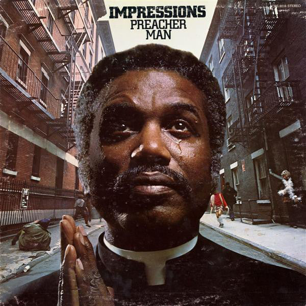 Impressions ‎– Preacher Man -1973- Funk , Soul (vinyl)