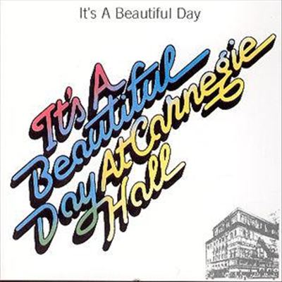 It's A Beautiful Day ‎– At Carnegie Hall - 1972 -Psychedelic Rock (vinyl) Damaged cover