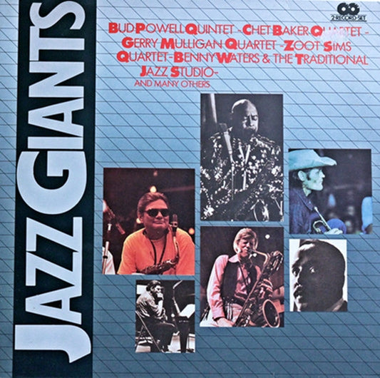 JAZZ GIANTS 8 -Bud Powell Quintet - Chet Baker Quartet - Gerry Mulligan Quartet - Zoot Sims Quartet - Benny Waters & The Traditional Jazz Studio