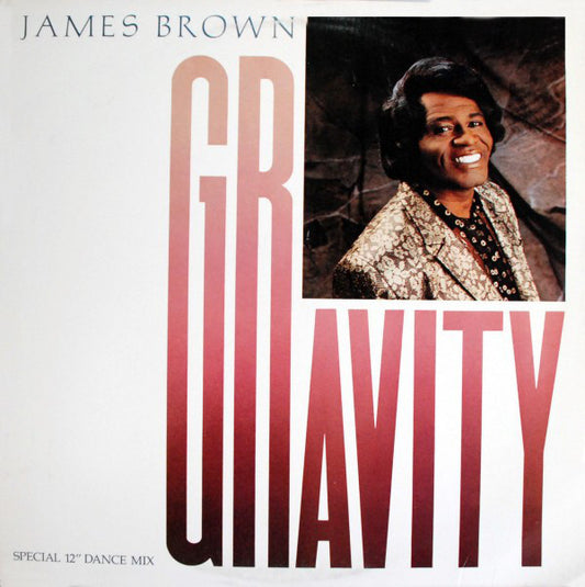 James Brown ‎– Gravity - 1986- Funk / Soul ( clearance vinyl ) note one side has marks
