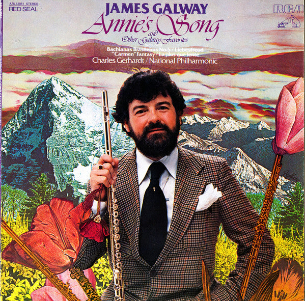 James Galway - Charles Gerhardt, National Philharmonic – Annie's Song And Other Galway Favorites -1978-Stage & Screen ,Theme (vinyl)