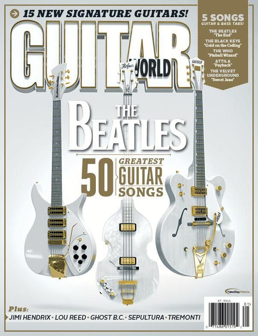 January 2014 Guitar World: The Beatles' 50 Greatest Guitar Moments (magazine)
